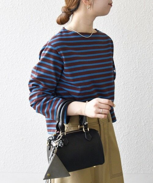 SHIPS / シップス カットソー | ORCIVAL:〈手洗い可能〉ボートネック ボーダー ロングスリーブ プルオーバー 25AW | 詳細5