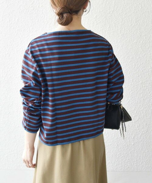 SHIPS / シップス カットソー | ORCIVAL:〈手洗い可能〉ボートネック ボーダー ロングスリーブ プルオーバー 25AW | 詳細6