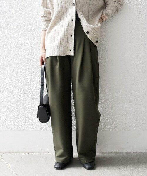 SHIPS / シップス その他パンツ | SHIPS any:〈洗濯機可能〉裏起毛 イージー タック パンツ | 詳細3