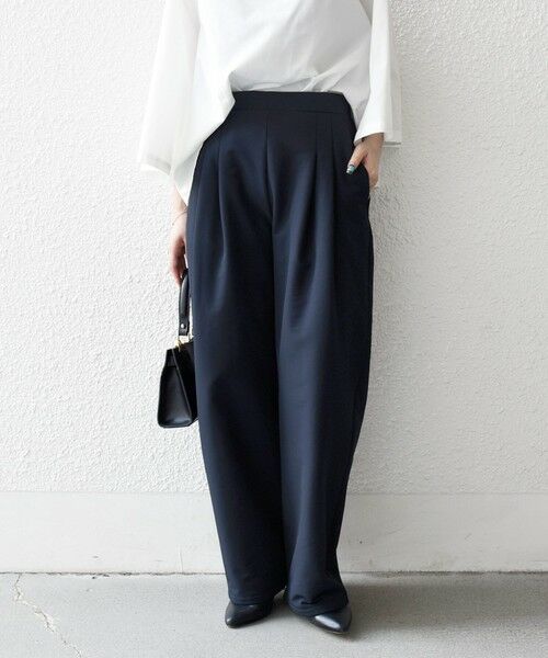 SHIPS / シップス その他パンツ | SHIPS any:〈洗濯機可能〉裏起毛 イージー タック パンツ | 詳細19