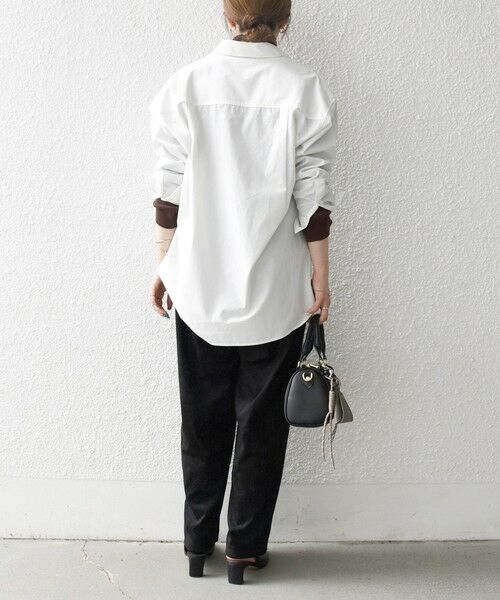 SHIPS / シップス その他パンツ | SHIPS any: ポリエステル スエード テーパード イージー パンツ | 詳細2