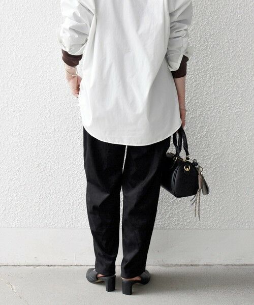 SHIPS / シップス その他パンツ | SHIPS any: ポリエステル スエード テーパード イージー パンツ | 詳細5