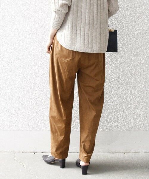 SHIPS / シップス その他パンツ | SHIPS any: ポリエステル スエード テーパード イージー パンツ | 詳細13