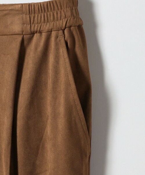 SHIPS / シップス その他パンツ | SHIPS any: ポリエステル スエード テーパード イージー パンツ | 詳細16