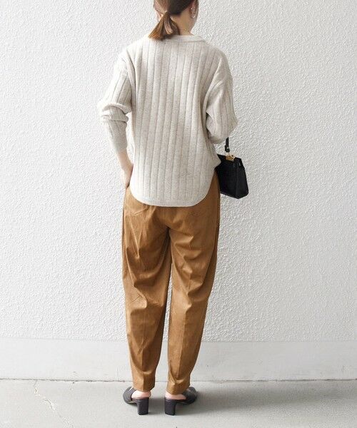 SHIPS / シップス その他パンツ | SHIPS any: ポリエステル スエード テーパード イージー パンツ | 詳細10