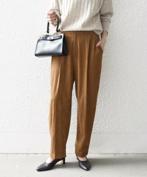 SHIPS / シップス その他パンツ | SHIPS any: ポリエステル スエード テーパード イージー パンツ | 詳細11