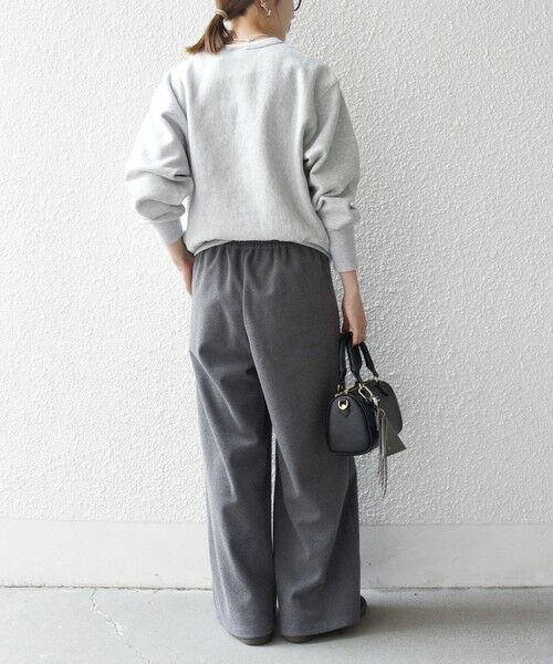 SHIPS / シップス その他パンツ | SHIPS any:〈手洗い可能〉ウォーム イージー ワイド ストレート パンツ | 詳細10