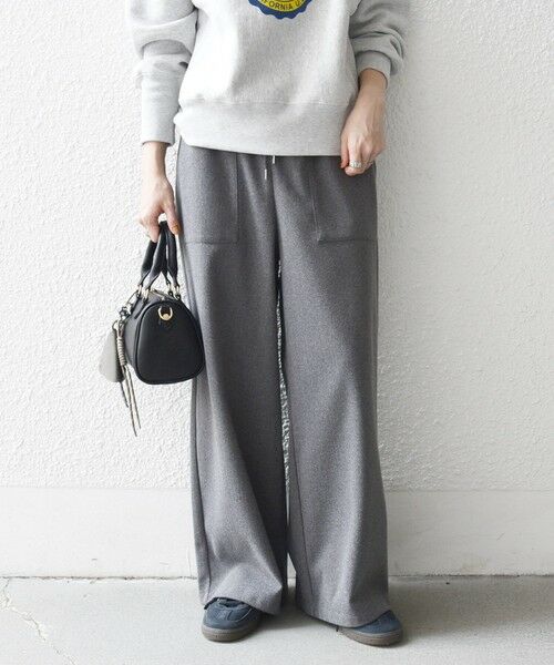 SHIPS / シップス その他パンツ | SHIPS any:〈手洗い可能〉ウォーム イージー ワイド ストレート パンツ | 詳細11