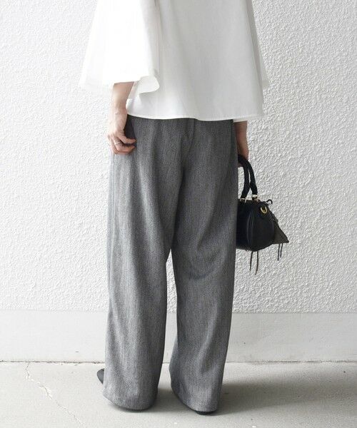 SHIPS / シップス その他パンツ | SHIPS any:〈手洗い可能〉ウォーム イージー ワイド ストレート パンツ | 詳細27