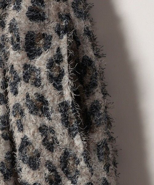 SHIPS / シップス その他パンツ | SHIPS any:〈手洗い可能〉レオパード ジャカード ワイド イージー パンツ | 詳細13