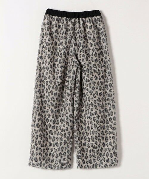 SHIPS / シップス その他パンツ | SHIPS any:〈手洗い可能〉レオパード ジャカード ワイド イージー パンツ | 詳細14