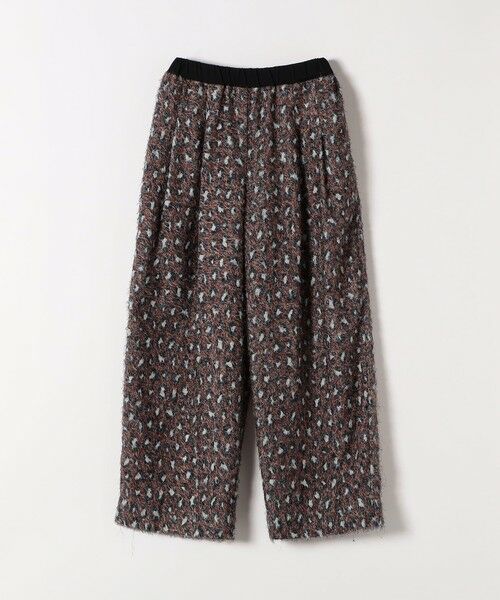 SHIPS / シップス その他パンツ | SHIPS any:〈手洗い可能〉レオパード ジャカード ワイド イージー パンツ | 詳細28