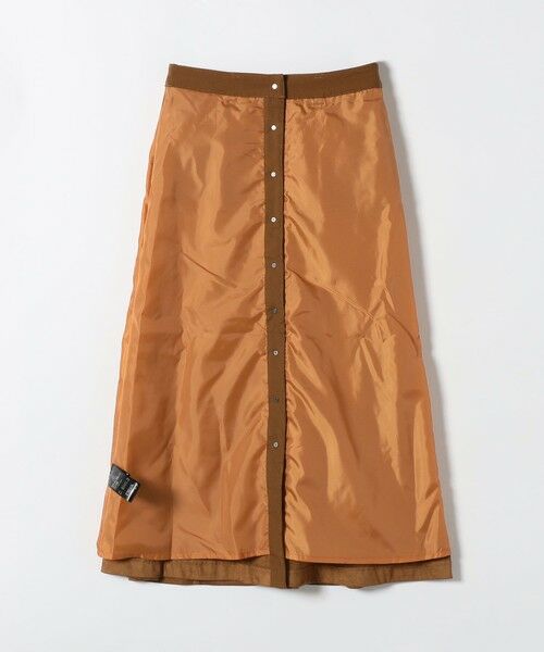 SHIPS / シップス ロング・マキシ丈スカート | 《一部追加予約》SHIPS any: ポリエステル スエード フロント ボタン Aライン スカート | 詳細22