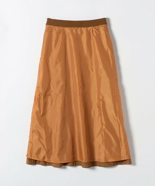 SHIPS / シップス ロング・マキシ丈スカート | 《一部追加予約》SHIPS any: ポリエステル スエード フロント ボタン Aライン スカート | 詳細23