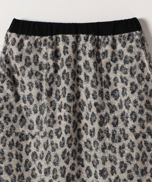 SHIPS / シップス ロング・マキシ丈スカート | 《一部追加予約》SHIPS any:〈手洗い可能〉レオパード ジャカード Iライン イージー スカート | 詳細8