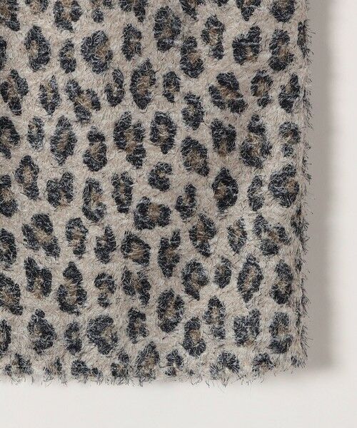 SHIPS / シップス ロング・マキシ丈スカート | 《一部追加予約》SHIPS any:〈手洗い可能〉レオパード ジャカード Iライン イージー スカート | 詳細9