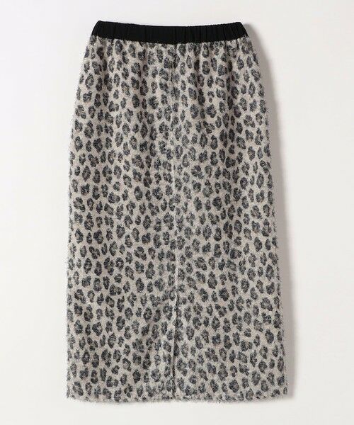 SHIPS / シップス ロング・マキシ丈スカート | 《一部追加予約》SHIPS any:〈手洗い可能〉レオパード ジャカード Iライン イージー スカート | 詳細11