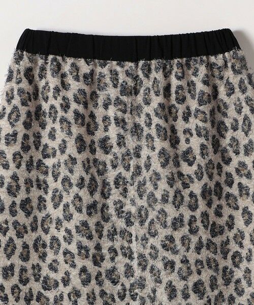 SHIPS / シップス ロング・マキシ丈スカート | 《一部追加予約》SHIPS any:〈手洗い可能〉レオパード ジャカード Iライン イージー スカート | 詳細12