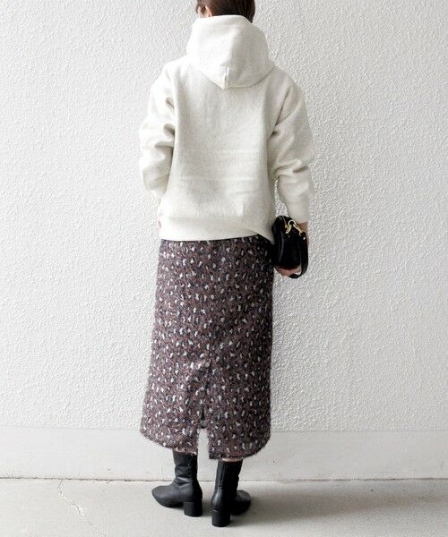 SHIPS / シップス ロング・マキシ丈スカート | 《一部追加予約》SHIPS any:〈手洗い可能〉レオパード ジャカード Iライン イージー スカート | 詳細18