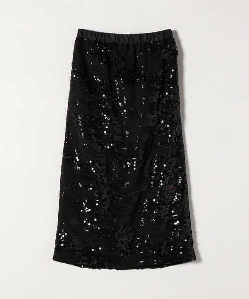 SHIPS / シップス ロング・マキシ丈スカート | SHIPS any: スパンコール ジャカード Iライン イージー スカート | 詳細6