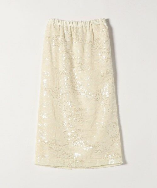 SHIPS / シップス ロング・マキシ丈スカート | SHIPS any: スパンコール ジャカード Iライン イージー スカート | 詳細15