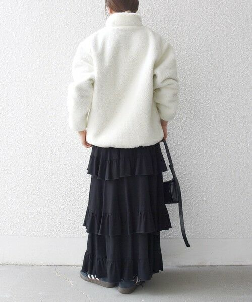 SHIPS / シップス その他トップス | 《追加予約》【SHIPS any別注】TAION:〈洗濯機可能〉ボア ハイネック プルオーバー | 詳細2