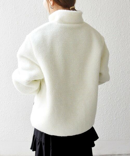 SHIPS / シップス その他トップス | 《追加予約》【SHIPS any別注】TAION:〈洗濯機可能〉ボア ハイネック プルオーバー | 詳細5