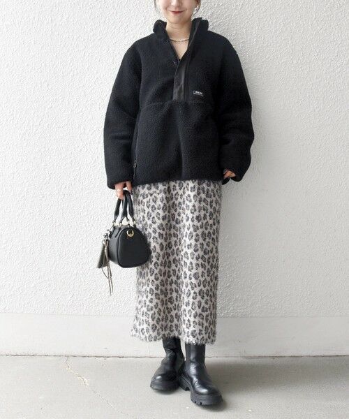 SHIPS / シップス その他トップス | 《追加予約》【SHIPS any別注】TAION:〈洗濯機可能〉ボア ハイネック プルオーバー | 詳細19