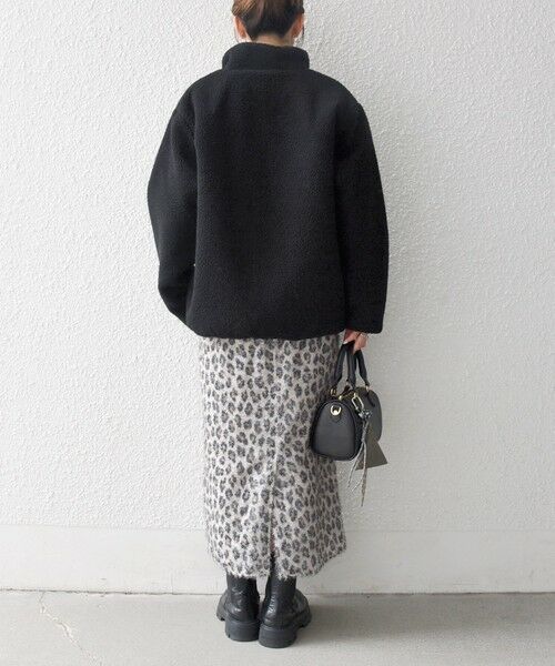 SHIPS / シップス その他トップス | 《追加予約》【SHIPS any別注】TAION:〈洗濯機可能〉ボア ハイネック プルオーバー | 詳細20