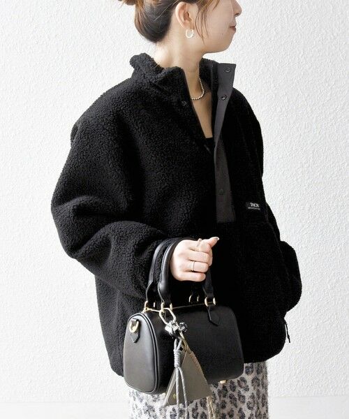 SHIPS / シップス その他トップス | 《追加予約》【SHIPS any別注】TAION:〈洗濯機可能〉ボア ハイネック プルオーバー | 詳細22