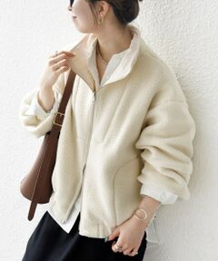 たこよ　23区☆未使用size46 ベージュブルゾン定価¥30800 たこよ 23区☆未使用size46 ベージュブルゾン定価¥30800 楽天