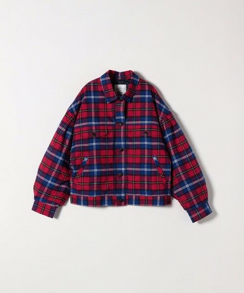 SHIPS / シップス ブルゾン | SHIPS any:〈手洗い可能〉タータン チェック キルティング シャツ ジャケット | 詳細7