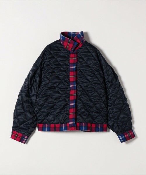 SHIPS / シップス ブルゾン | SHIPS any:〈手洗い可能〉タータン チェック キルティング シャツ ジャケット | 詳細13