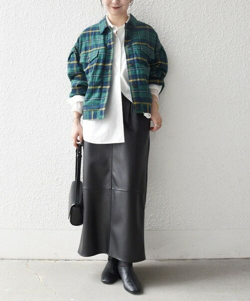 SHIPS / シップス ブルゾン | SHIPS any:〈手洗い可能〉タータン チェック キルティング シャツ ジャケット | 詳細15