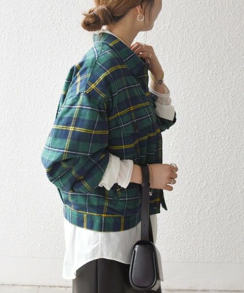 SHIPS / シップス ブルゾン | SHIPS any:〈手洗い可能〉タータン チェック キルティング シャツ ジャケット | 詳細19