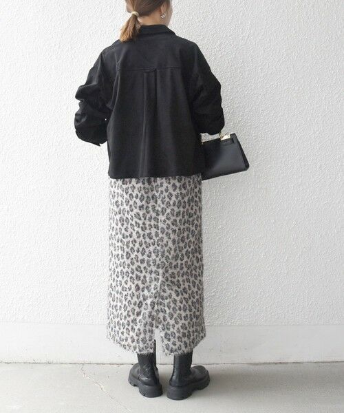 SHIPS / シップス その他アウター | SHIPS any: ポリエステル スエード ショート シャツ ジャケット | 詳細2