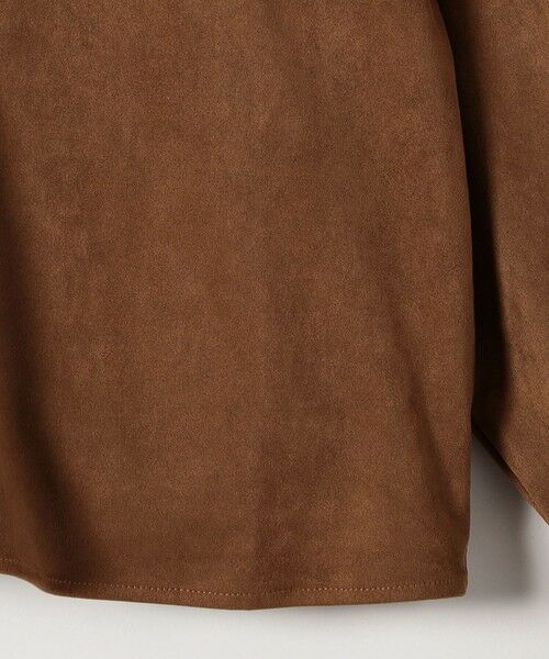 SHIPS / シップス その他アウター | SHIPS any: ポリエステル スエード ショート シャツ ジャケット | 詳細23