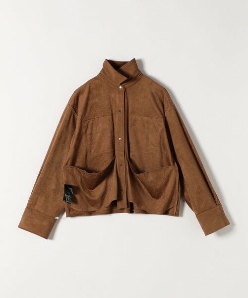 SHIPS / シップス その他アウター | SHIPS any: ポリエステル スエード ショート シャツ ジャケット | 詳細27