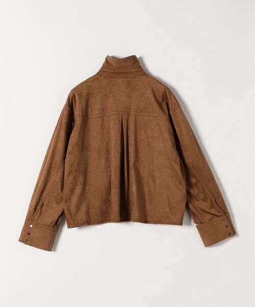 SHIPS / シップス その他アウター | SHIPS any: ポリエステル スエード ショート シャツ ジャケット | 詳細28