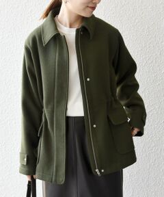 SHIPS / シップス その他アウター | SHIPS any: メルトン ジップ フィールド コート