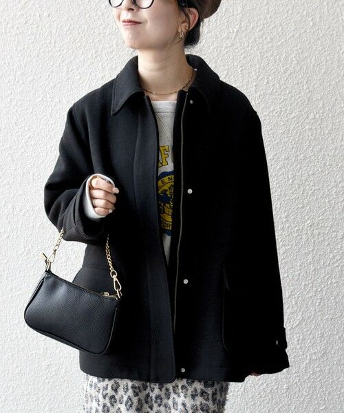 SHIPS / シップス その他アウター | SHIPS any: メルトン ジップ フィールド コート | 詳細8