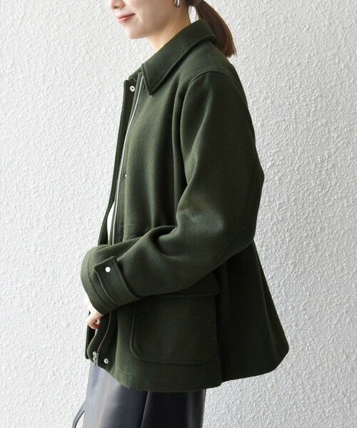 SHIPS / シップス その他アウター | SHIPS any: メルトン ジップ フィールド コート | 詳細19