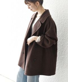 SHIPS / シップス その他アウター | 《一部追加予約》SHIPS any: リバー ダブル テーラード ミドル コクーン コート