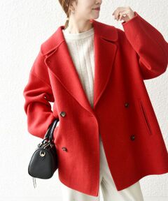 SHIPS / シップス その他アウター | 《一部追加予約》SHIPS any: リバー ダブル テーラード ミドル コクーン コート