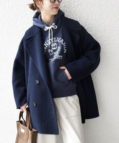 SHIPS / シップス その他アウター | 《一部追加予約》SHIPS any: リバー ダブル テーラード ミドル コクーン コート