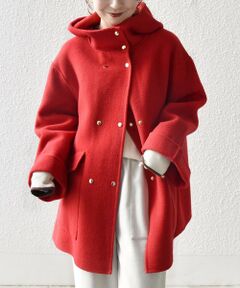 SHIPS / シップス その他アウター | 《一部追加予約》SHIPS any: リバー フーデッド Aライン ミドル コート