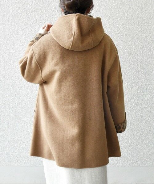 SHIPS / シップス その他アウター | 《一部追加予約》SHIPS any: リバー フーデッド Aライン ミドル コート | 詳細22