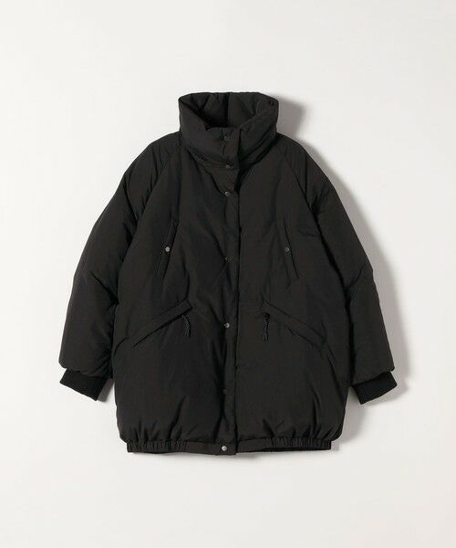 SHIPS / シップス ダウンジャケット・ベスト | SHIPS any: ナイロン スタンドカラー ダウン コクーン コート | 詳細12
