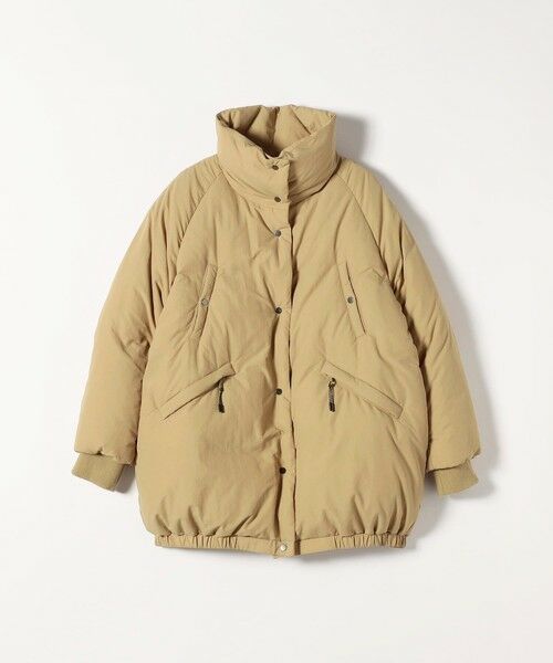 SHIPS / シップス ダウンジャケット・ベスト | SHIPS any: ナイロン スタンドカラー ダウン コクーン コート | 詳細30