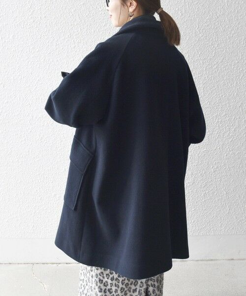 SHIPS / シップス その他アウター | SHIPS any: カシミヤ ミックス スタンドカラー ミドル コート | 詳細15